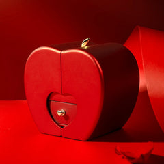 Fashion Jewelry Box Red Apple Christmas