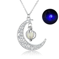 Fashion Moon Natural Glowing Stone Healing