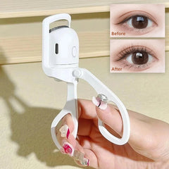 Eyelash Curler Portable Electric Heated Comb Eye Lash Long Lasting Eyelashes