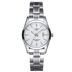 Mens Business Stainless Steel Band Date Luxury