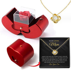 Fashion Jewelry Box Red Apple Christmas