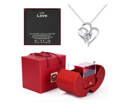 Fashion Jewelry Box Red Apple Christmas