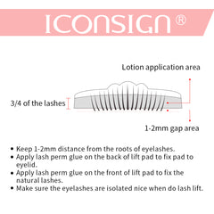 Dropshipping ICONSIGN Lash Lift Kit Lash Lifiting