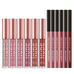 Lip Liner And Lipstick Makeup 12 Pcs Set 6 Matte