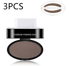 Eyebrow Powder Stamp Tint Stencil Kit Cosmetics