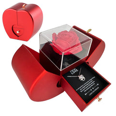 Fashion Jewelry Box Red Apple Christmas