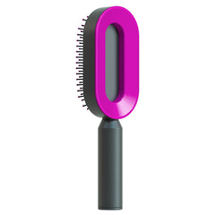 Self Cleaning Hair Brush For Women One-key Cleaning